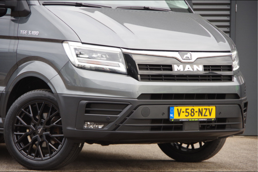 MAN TGE 35 3.180 2.0 L3H2, 177PK AUT. FACELIFT, LED, STOELVERWARMING, GEV. ERGO ACTIVE STOEL, STUURVERWARMING, CARPLAY, DIGITAL COCKPIT