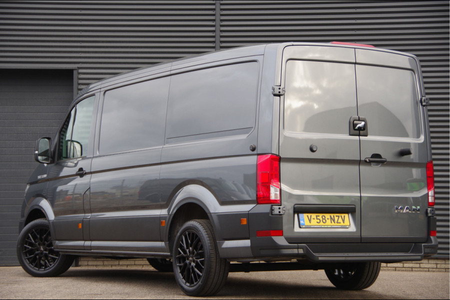 MAN TGE 35 3.180 2.0 L3H2, 177PK AUT. FACELIFT, LED, STOELVERWARMING, GEV. ERGO ACTIVE STOEL, STUURVERWARMING, CARPLAY, DIGITAL COCKPIT