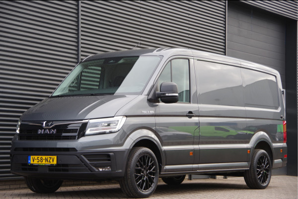 MAN TGE 35 3.180 2.0 L3H2, 177PK AUT. FACELIFT, LED, STOELVERWARMING, GEV. ERGO ACTIVE STOEL, STUURVERWARMING, CARPLAY, DIGITAL COCKPIT