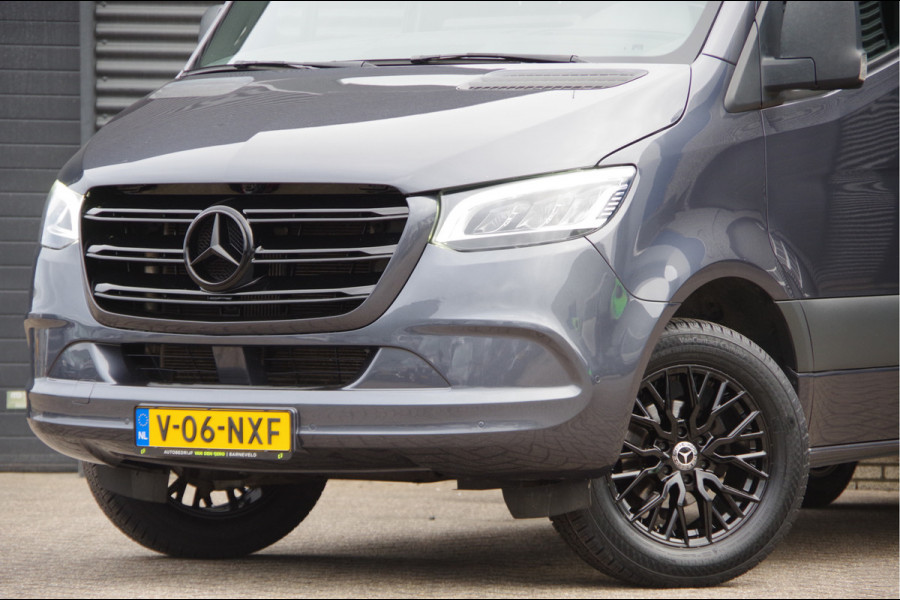 Mercedes-Benz Sprinter 319 3.0 CDI V6 AUT. LED, 2X SCHUIFDEUR, MBUX 10'', ADAPT. CRUISE, CAMERA, NAVI, CLIMA, STANDKACHEL, 2 SCHUIFDEUREN, DUBBELE SCHU