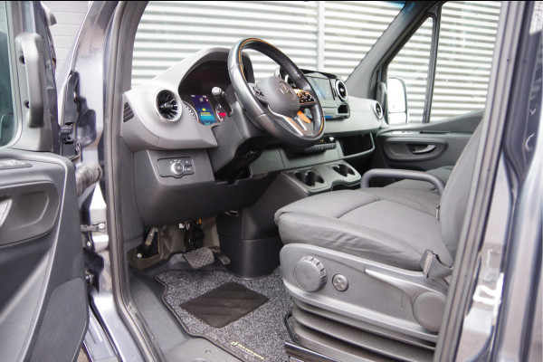 Mercedes-Benz Sprinter 319 3.0 CDI V6 AUT. LED, 2X SCHUIFDEUR, MBUX 10'', ADAPT. CRUISE, CAMERA, NAVI, CLIMA, STANDKACHEL, 2 SCHUIFDEUREN, DUBBELE SCHU
