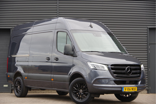 Mercedes-Benz Sprinter 319 3.0 CDI V6 AUT. LED, 2X SCHUIFDEUR, MBUX 10'', ADAPT. CRUISE, CAMERA, NAVI, CLIMA, STANDKACHEL, 2 SCHUIFDEUREN, DUBBELE SCHU