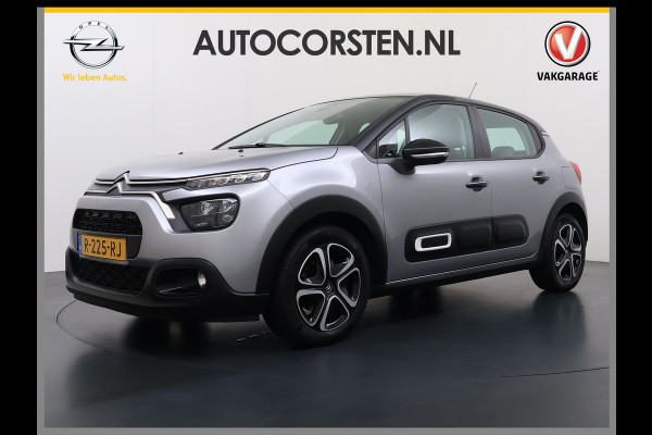 Citroën C3 1.2I Navi* Ecc Stoelverwarming Apple Carplay Android Auto Cruise Control Shine Business Mirrorlink Led Lmv Regen-Lichtsensor Keyless Verkeersbord detectie Origineel Nederlandse Auto