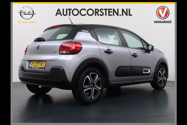 Citroën C3 1.2I Navi* Ecc Stoelverwarming Apple Carplay Android Auto Cruise Control Shine Business Mirrorlink Led Lmv Regen-Lichtsensor Keyless Verkeersbord detectie Origineel Nederlandse Auto