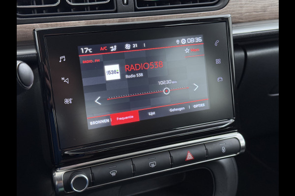 Citroën C3 1.2I Navi* Ecc Stoelverwarming Apple Carplay Android Auto Cruise Control Shine Business Mirrorlink Led Lmv Regen-Lichtsensor Keyless Verkeersbord detectie Origineel Nederlandse Auto
