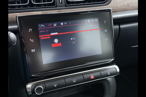 Citroën C3 1.2I Navi* Ecc Stoelverwarming Apple Carplay Android Auto Cruise Control Shine Business Mirrorlink Led Lmv Regen-Lichtsensor Keyless Verkeersbord detectie Origineel Nederlandse Auto