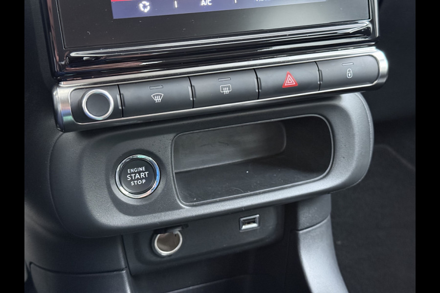 Citroën C3 1.2I Navi* Ecc Stoelverwarming Apple Carplay Android Auto Cruise Control Shine Business Mirrorlink Led Lmv Regen-Lichtsensor Keyless Verkeersbord detectie Origineel Nederlandse Auto