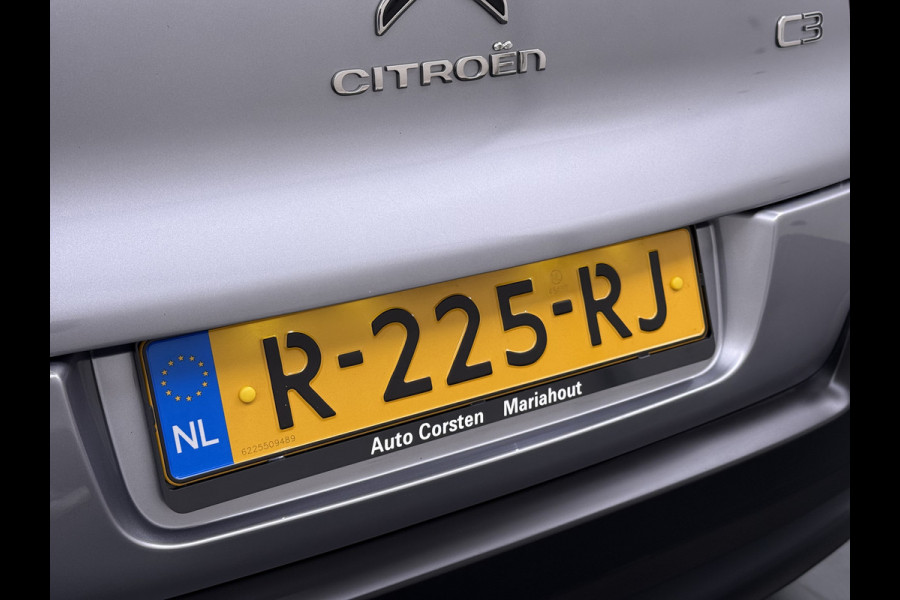 Citroën C3 1.2I Navi* Ecc Stoelverwarming Apple Carplay Android Auto Cruise Control Shine Business Mirrorlink Led Lmv Regen-Lichtsensor Keyless Verkeersbord detectie Origineel Nederlandse Auto