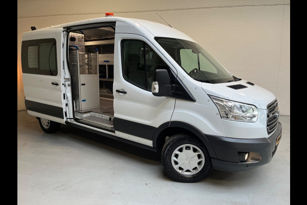 Ford Transit Servicewagen 2.0 TDCI 130pk euro6 L3H2 Trend Sortimo Inrichting Victron v230 Standkachel Trekhaak RIJKLAARPRIJS!