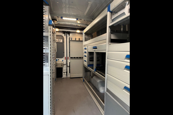 Ford Transit Servicewagen 2.0 TDCI 130pk euro6 L3H2 Trend Sortimo Inrichting Victron v230 Standkachel Trekhaak RIJKLAARPRIJS!