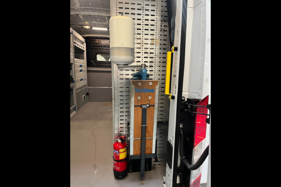 Ford Transit Servicewagen 2.0 TDCI 130pk euro6 L3H2 Trend Sortimo Inrichting Victron v230 Standkachel Trekhaak RIJKLAARPRIJS!