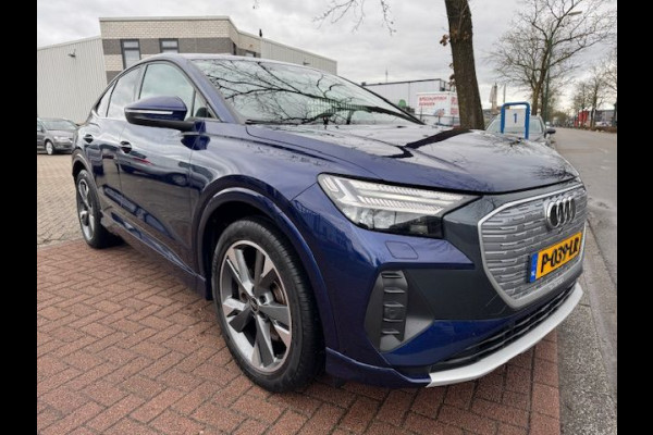 Audi Q4 Sportback e-tron 40 Launch S-Edition Competition 77 kWh SOH 94% 82.000km Airco/ECC,S-Line,Virtueel Cockpit INCL. BTW