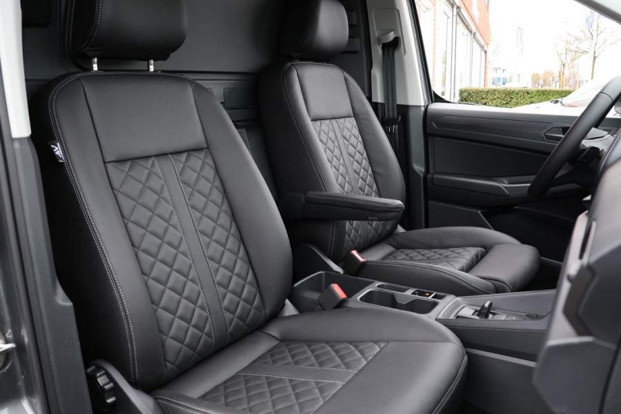 Volkswagen Caddy Cargo 2.0 TDI Style DSG | Lane Assist | Virtual Cockpit | Camera | CarPlay | Stoelverwarming | LED Koplampen | Sidebars | Spoilerkit | DAB | Fabrieksgarantie | Facelift model | BPM Vrij