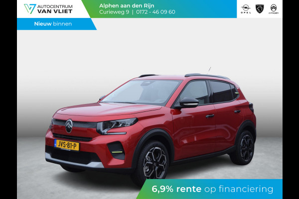 Citroën ë-C3 Max 113pk Comfort Range 44 kWh PARKEERSENSOREN MET CAMERA | LICHTMETALEN VELGEN | CLIMATE CONTROL| CRUISE CONTROL | DEMO