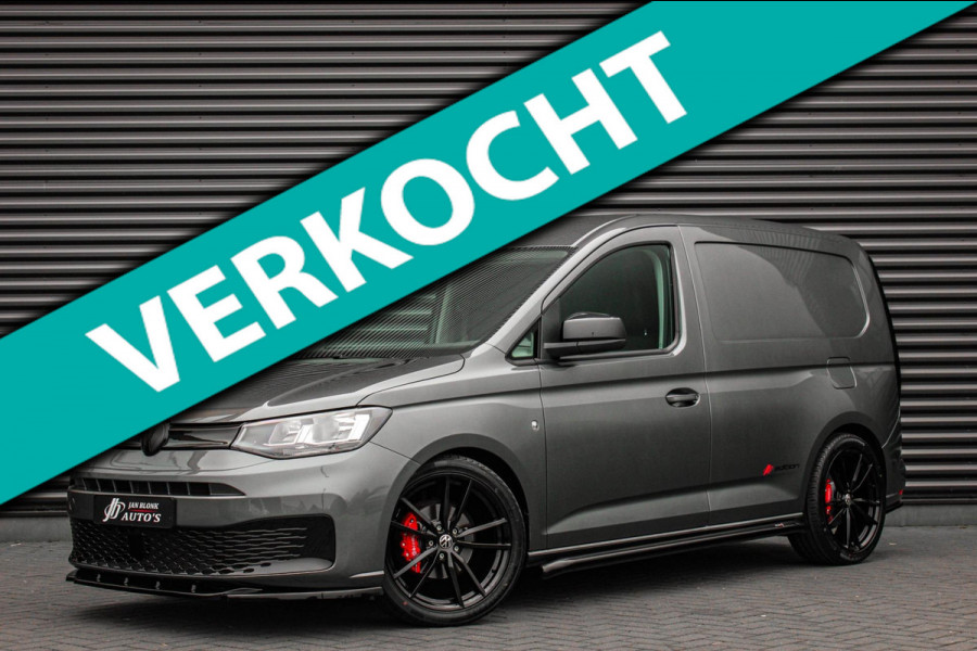 Volkswagen Caddy Cargo 2.0 TDI 199PK BLACK OPS / JB- EDITION / LEDEREN BEKLEDING / MAXTRON / SIDE- BARS/ VERLAGINGSVEREN/ELEK- PAK