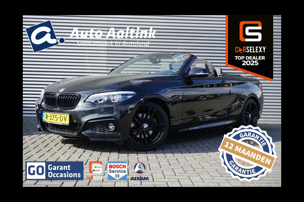 BMW 2 Serie Cabrio 220i High Executive M Sport Edition | WINTERPACK | AUT.