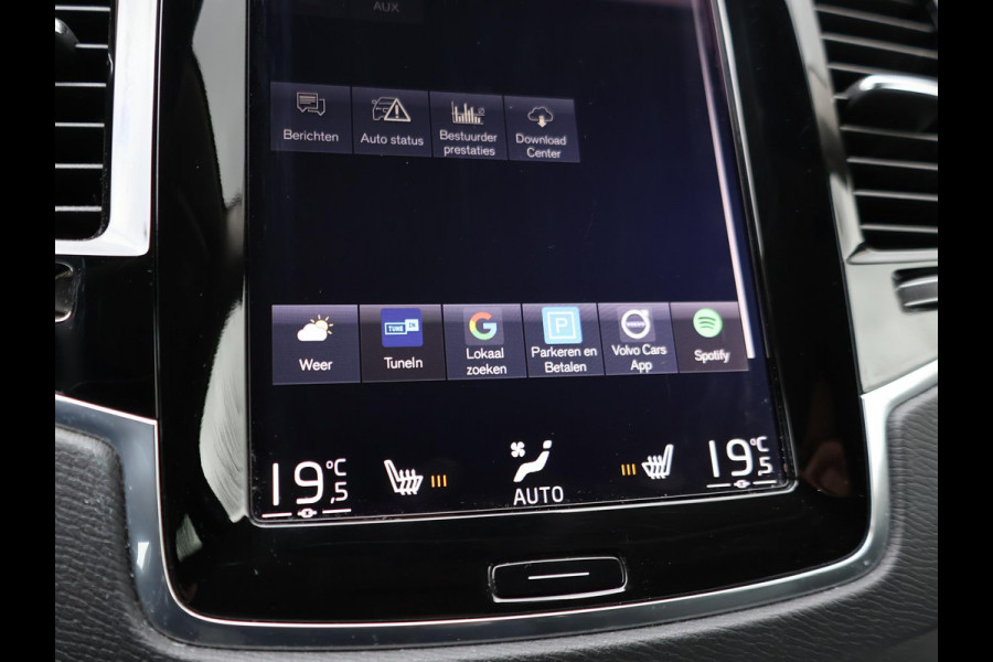 Volvo XC90 2.0 D4 190 PK AWD AUT. 7-PERS. + CARPLAY | TREKHAAK 1800 KG | ADAPTIVE CRUISE | LEDER | 20 INCH | STOELVERW.