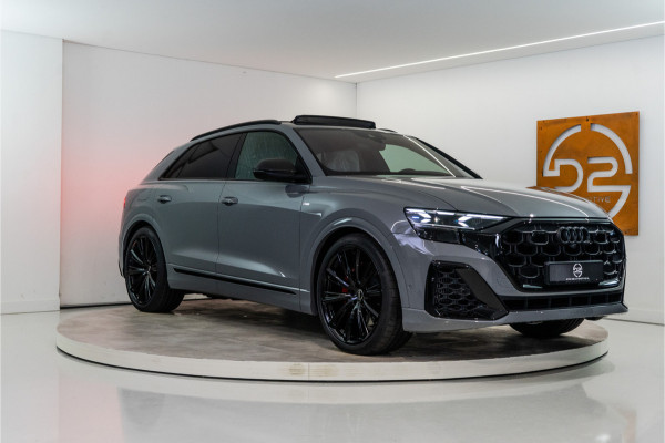Audi Q8 60 TFSI E Quattro S-Edition Competition 490PK 2026 | Nardo | 3D B&O | Pano | VOL! 5 JAAR FABR. GARANTIE