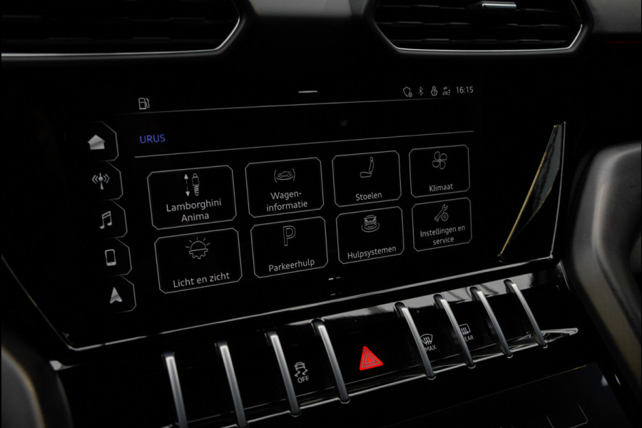 Lamborghini Urus 4.0 V8 HUD Leder Ceramic B&O 360° Massage ACC Alcantara hemel Elektr. achterklep Elektr. verstelbare stoelen met memory Stoel & Stuurverwarming Navi PDC Climate LM velgen