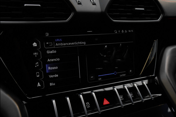 Lamborghini Urus 4.0 V8 HUD Leder Ceramic B&O 360° Massage ACC Alcantara hemel Elektr. achterklep Elektr. verstelbare stoelen met memory Stoel & Stuurverwarming Navi PDC Climate LM velgen