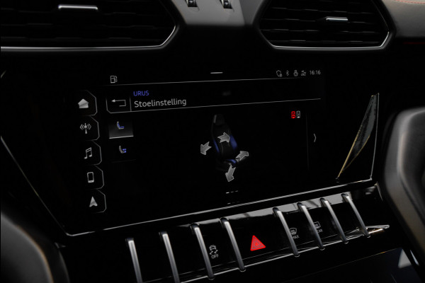 Lamborghini Urus 4.0 V8 HUD Leder Ceramic B&O 360° Massage ACC Alcantara hemel Elektr. achterklep Elektr. verstelbare stoelen met memory Stoel & Stuurverwarming Navi PDC Climate LM velgen