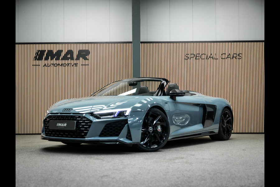 Audi R8 Spyder 5.2 FSI performance S tron. quat. Spyder Volledig Carbon | Audi R8 Performance Sportstoelen | fabrieksgarntie t/m 04-27