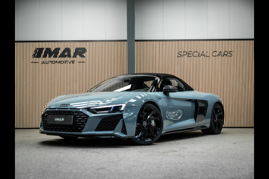 Audi R8 Spyder 5.2 FSI performance S tron. quat. Spyder Volledig Carbon | Audi R8 Performance Sportstoelen | fabrieksgarntie t/m 04-27