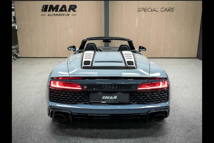 Audi R8 Spyder 5.2 FSI performance S tron. quat. Spyder Volledig Carbon | Audi R8 Performance Sportstoelen | fabrieksgarntie t/m 04-27