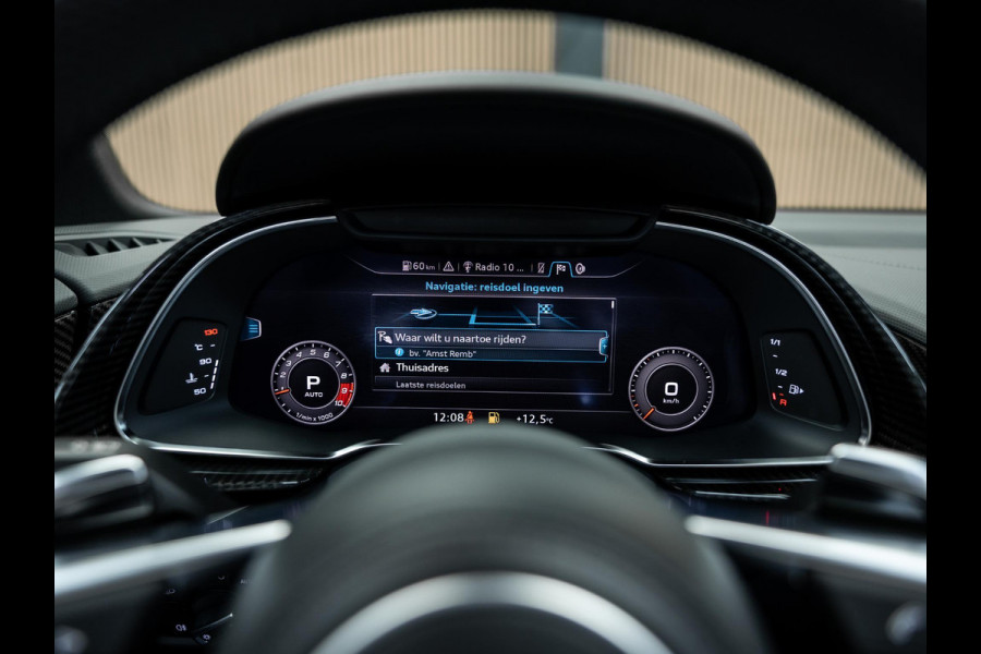 Audi R8 Spyder 5.2 FSI performance S tron. quat. Spyder Volledig Carbon | Audi R8 Performance Sportstoelen | fabrieksgarntie t/m 04-27