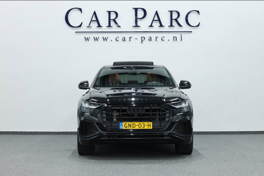 Audi Q8 55 TFSI e quattro S-line BTW/MATRIX+LED/VIRTUAL/SFEER/PANO/LEER+S.VERWARMING+VERKOELING/22"LMV/360/ACC/ECC/12 MDN GARANTIE