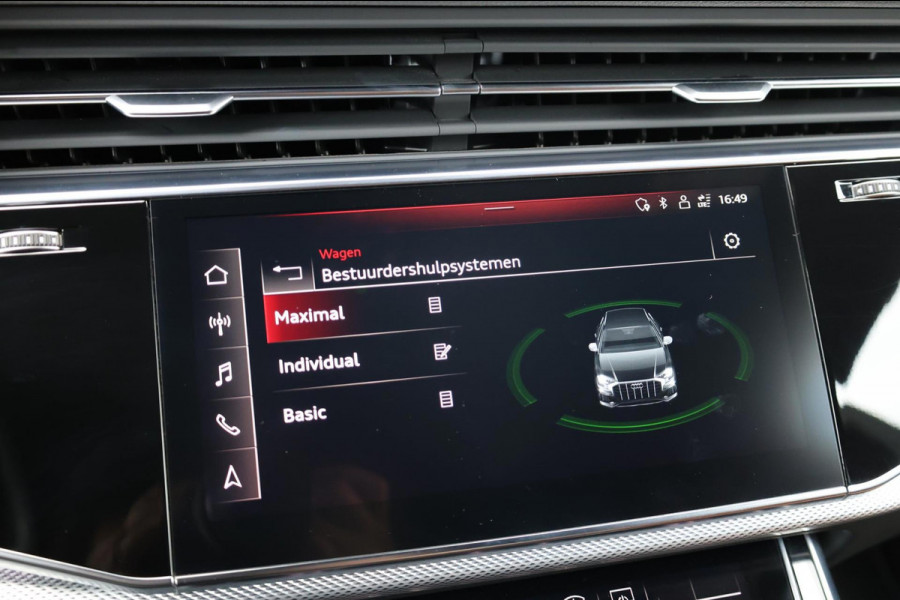 Audi Q8 55 TFSI e quattro S-line BTW/MATRIX+LED/VIRTUAL/SFEER/PANO/LEER+S.VERWARMING+VERKOELING/22"LMV/360/ACC/ECC/12 MDN GARANTIE