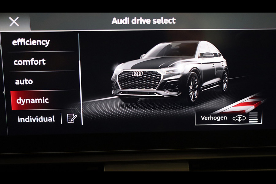 Audi Q5 SPORTBACK 55 TFSI E QUATTRO SQ5 Look / Carbon / Head Up / 360 Camera / Memory / Elek Stoelen / Open Pano / Matrix / 22 In