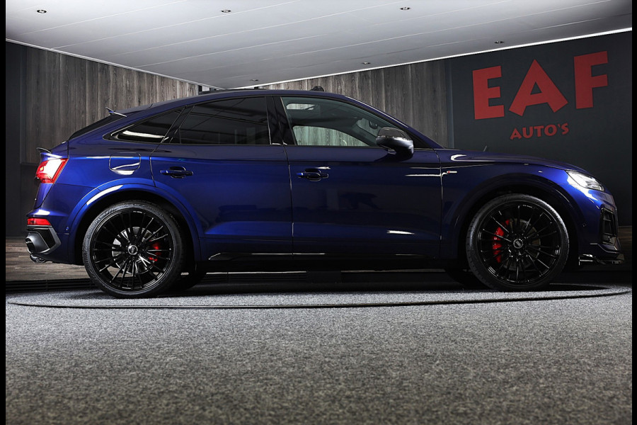 Audi Q5 SPORTBACK 55 TFSI E QUATTRO SQ5 Look / Carbon / Head Up / 360 Camera / Memory / Elek Stoelen / Open Pano / Matrix / 22 In