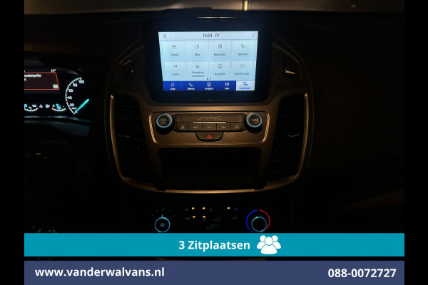 Ford Transit Connect 1.5 EcoBlue L2H1 Euro6 Airco | 3-Zits | Camera | Navigatie | LM velgen Verwarmde voorruit, Parkeersensoren, Bijrijdersbank