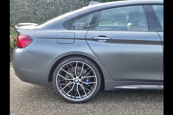 BMW 4 Serie 420i Gran Coupé M Sport Individual MAT Grey Orig BMW Performance 20inch Apple CarPlay High Executive BTW AUTO