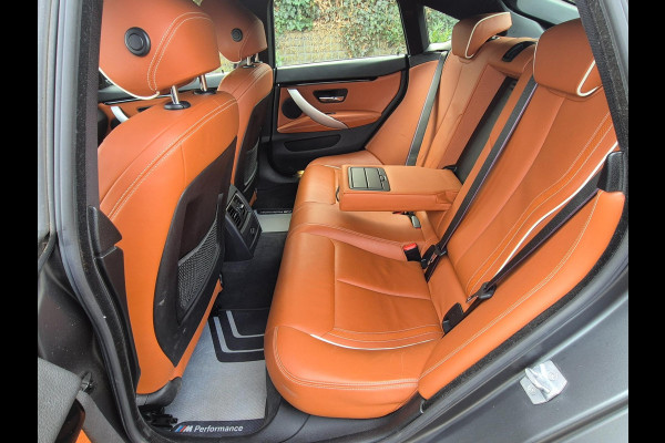 BMW 4 Serie 420i Gran Coupé M Sport Individual MAT Grey Orig BMW Performance 20inch Apple CarPlay High Executive BTW AUTO