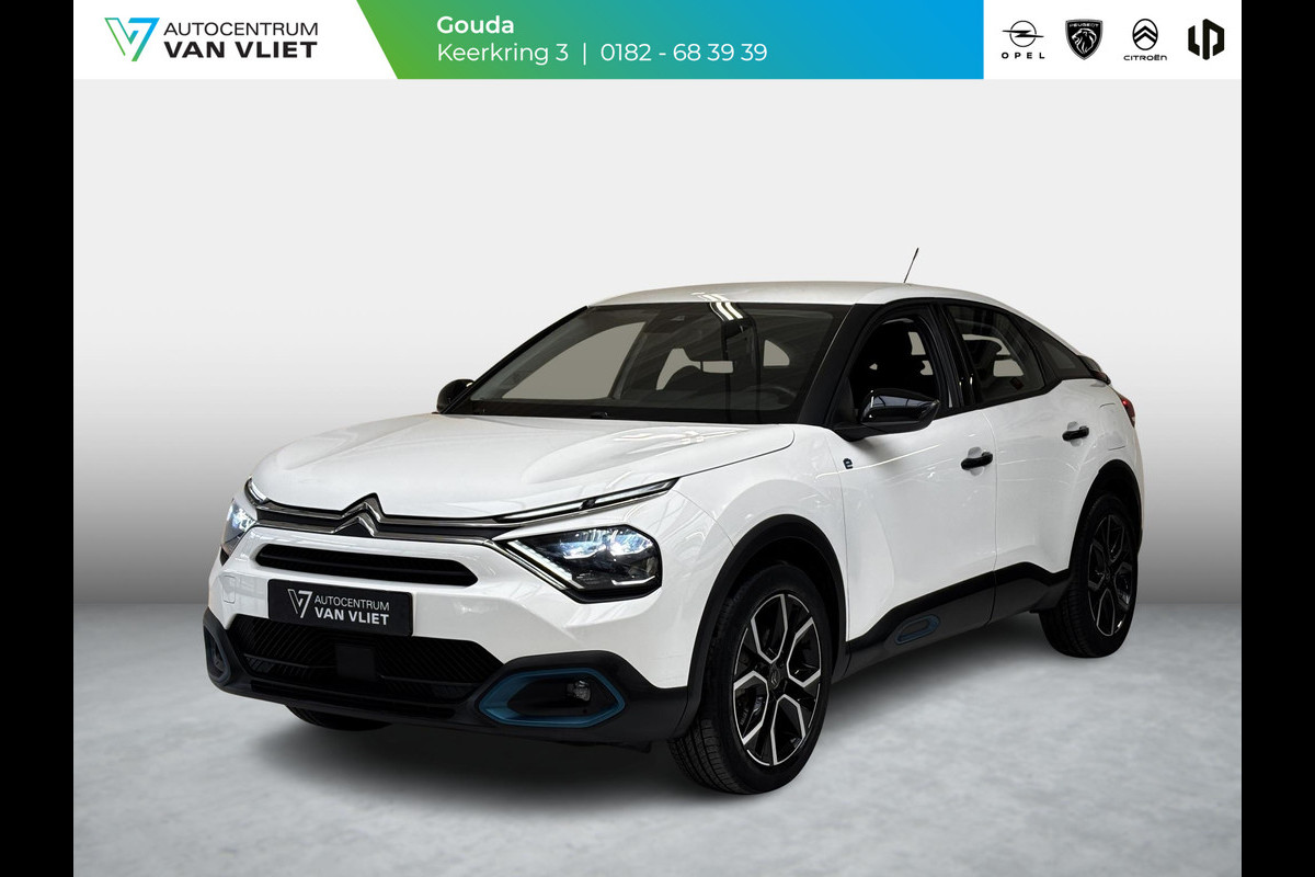 Citroën Ë-C4 Feel 50 kWh SOH 94,9% | Navigatie | Achteruitrijcamra | Android auto / Apple carplay |