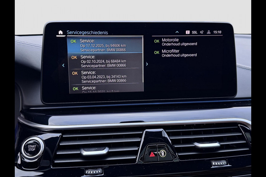 BMW 5 Serie Touring 530e xDrive M-Sport | Pano | Trekhaak | Laser | Harman Kardon | Head Up | Comfortstoelen elektrisch | ACC