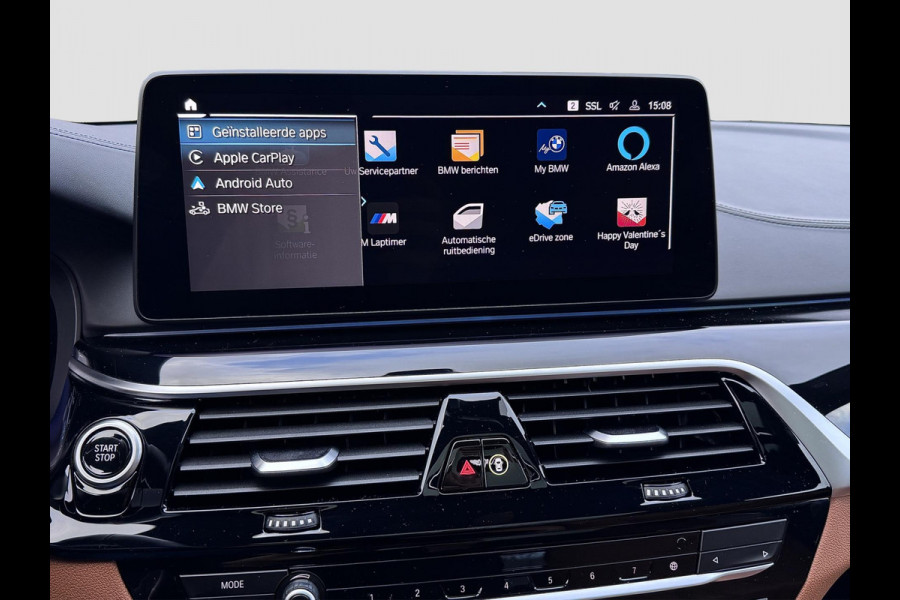 BMW 5 Serie Touring 530e xDrive M-Sport | Pano | Trekhaak | Laser | Harman Kardon | Head Up | Comfortstoelen elektrisch | ACC