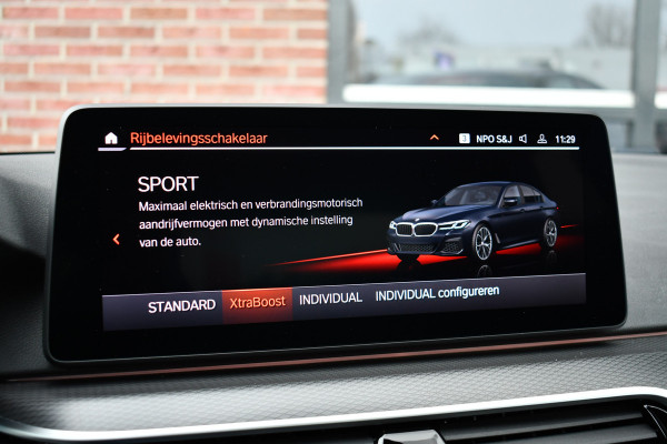 BMW 5 Serie 530e M-Sport Pano Trekh ACC HUD 360 Laser El-Klep
