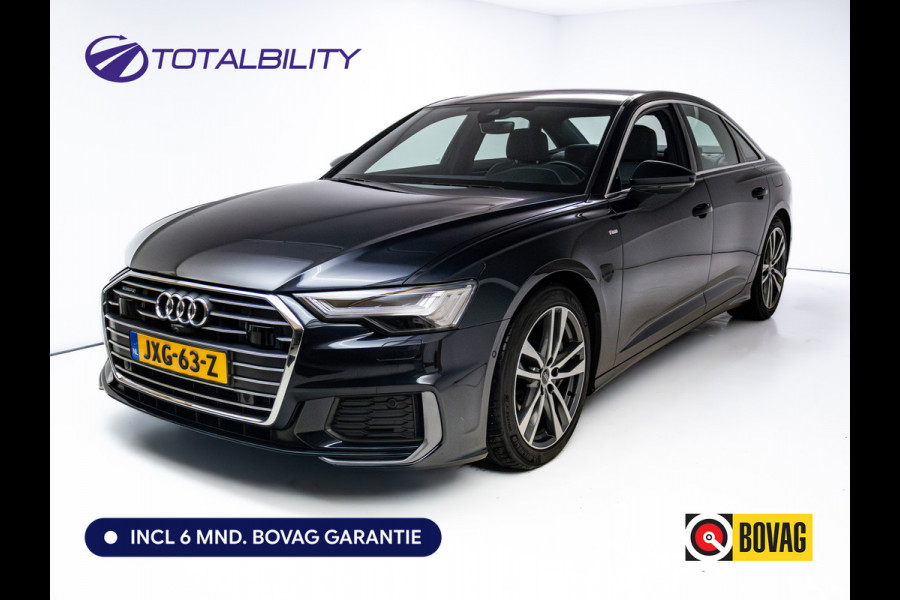 Audi A6 Limousine 50 TFSI e quattro S-Line | Panoramadak | Voorstoelen- & achterbank verwarmd | Camera | Adaptieve Cruise | Electrische trekhaak, Electrische achterklep, Matrix Led