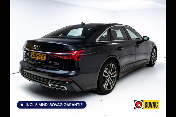 Audi A6 Limousine 50 TFSI e quattro S-Line | Panoramadak | Voorstoelen- & achterbank verwarmd | Camera | Adaptieve Cruise | Electrische trekhaak, Electrische achterklep, Matrix Led