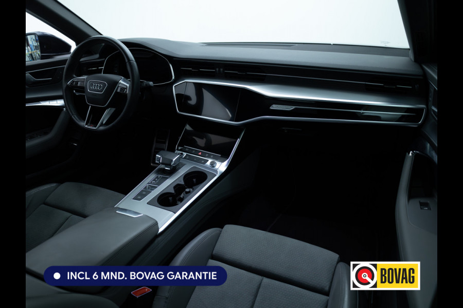 Audi A6 Limousine 50 TFSI e quattro S-Line | Panoramadak | Voorstoelen- & achterbank verwarmd | Camera | Adaptieve Cruise | Electrische trekhaak, Electrische achterklep, Matrix Led