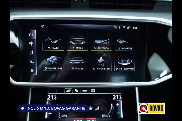 Audi A6 Limousine 50 TFSI e quattro S-Line | Panoramadak | Voorstoelen- & achterbank verwarmd | Camera | Adaptieve Cruise | Electrische trekhaak, Electrische achterklep, Matrix Led