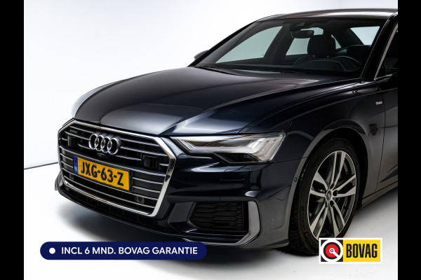 Audi A6 Limousine 50 TFSI e quattro S-Line | Panoramadak | Voorstoelen- & achterbank verwarmd | Camera | Adaptieve Cruise | Electrische trekhaak, Electrische achterklep, Matrix Led
