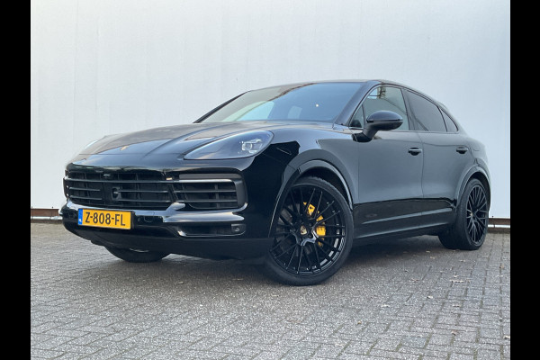 Porsche Cayenne Coupé 3.0 E-Hybrid PHEV 360° Pano SportChrono Luchtvering Bose Carplay Leer Memory UITSTRALING!