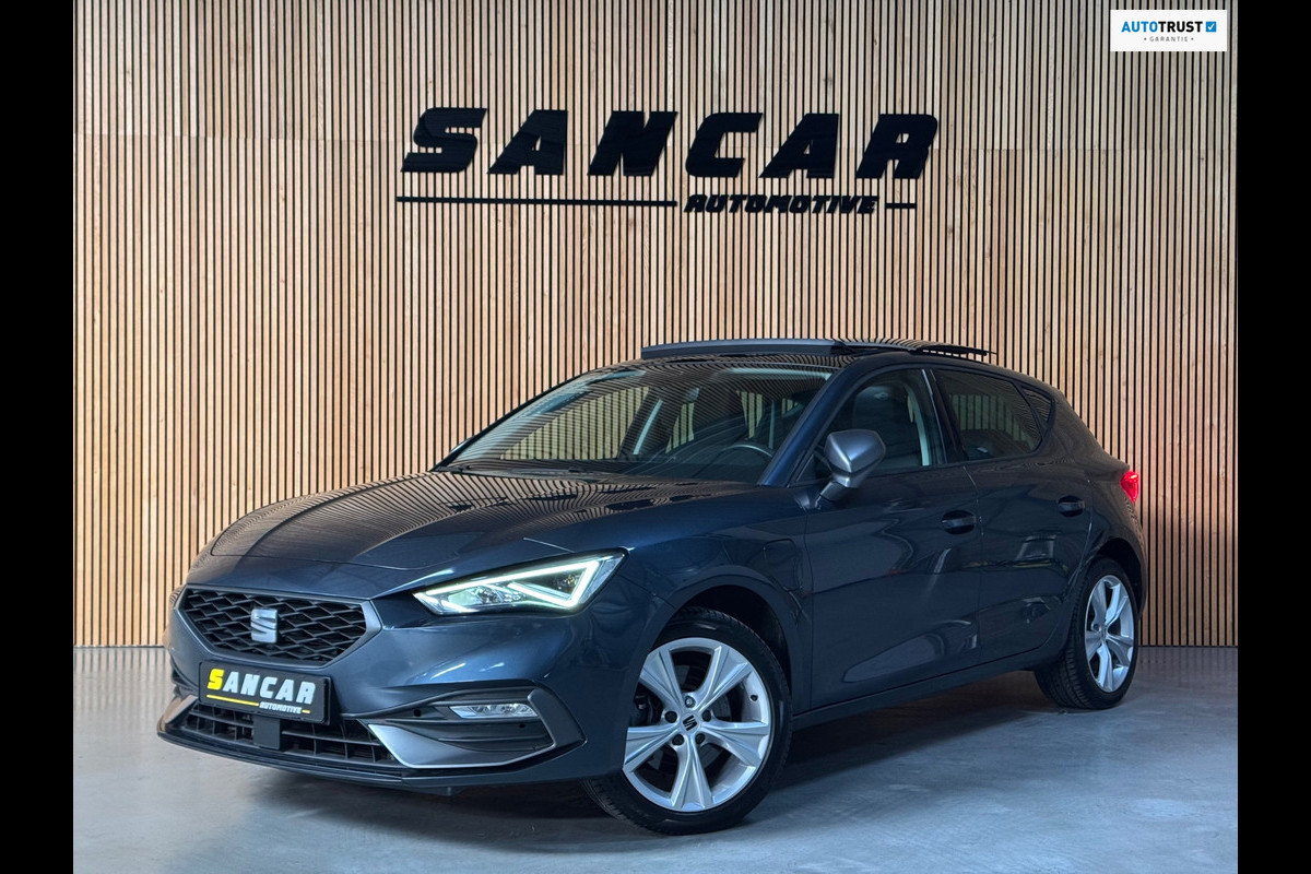 Seat Leon 1.4 TSI eHybrid PHEV FR PANO|AMBIENT|MATRIX KOPLAMPEN|STOEL + STUUR VERWARMING| 17 INCH LMV
