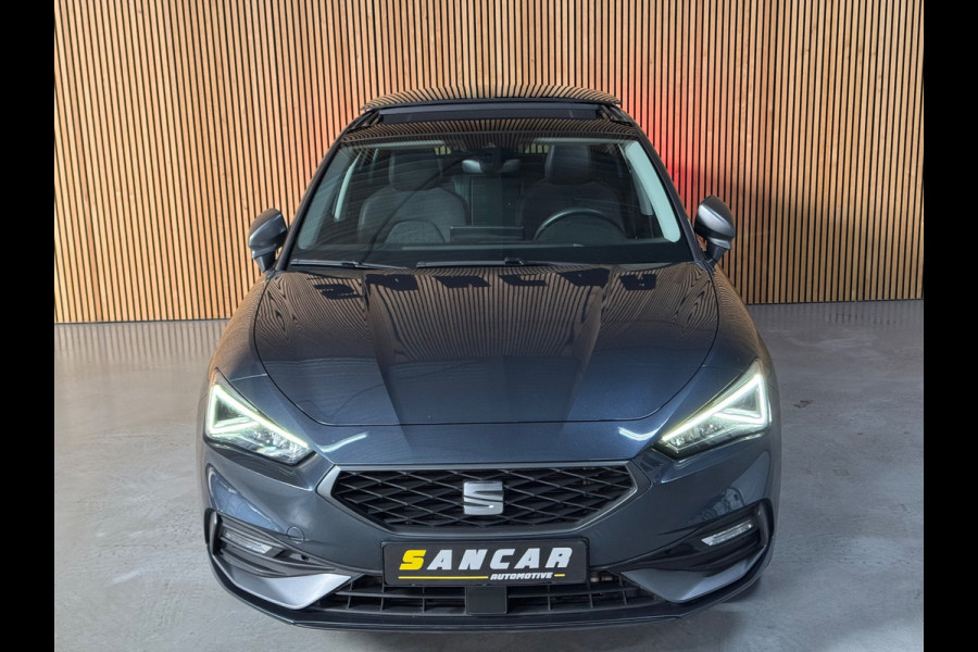 Seat Leon 1.4 TSI eHybrid PHEV FR PANO|AMBIENT|MATRIX KOPLAMPEN|STOEL + STUUR VERWARMING| 17 INCH LMV