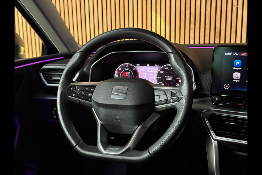 Seat Leon 1.4 TSI eHybrid PHEV FR PANO|AMBIENT|MATRIX KOPLAMPEN|STOEL + STUUR VERWARMING| 17 INCH LMV