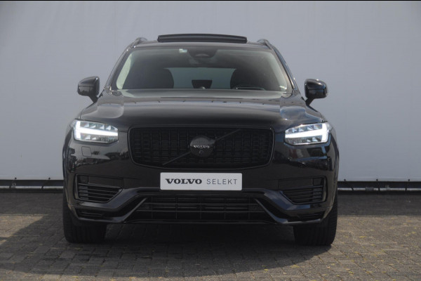 Volvo XC90 T8 455PK Recharge AWD Ultra Dark Long range / Luchtvering / Bowers & Wilkins/ Polestar Tuning / HEICO verlaging / Trekhaak / Head-up display / Stoelverwarming en ventilatie / Massagestoelen / Memory seats / Adaptive cruise control / 360 Camera /